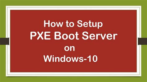 Pxe network boot. Things To Know About Pxe network boot. 